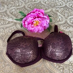 NWT- Pink New Date Push Up Purple Foil